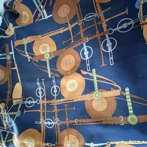 Hermès Brides Et Frontaux Silk Scarf.